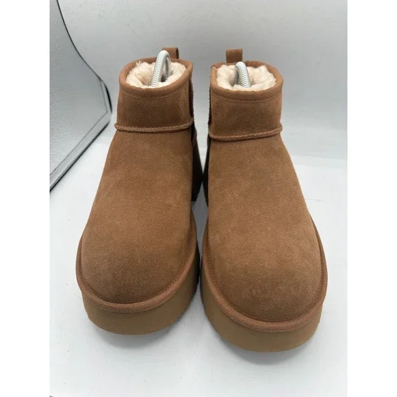 UGG Women's Classic Ultra Mini New Heights boots women's 9, NWOT